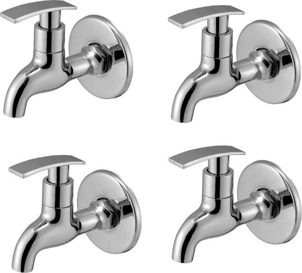 Prestige Passion Bib Cock Without permis Pack Of 4 Finish Chrome platet Tap Made Of Brass Faucet Bib Cock Bathroom Tap Bib Tap Faucet