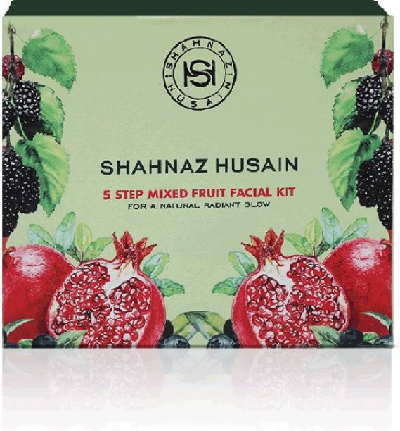 Shahnaz Husain 5 Step Mixed Fruit Facial Kit | Natural Radiant Glow |