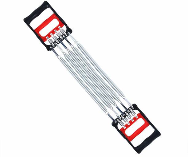 MOSHTU Adjustable Chest Expander 5 Ropes Strength for Home Gym Muscle Training Exerciser Hand Grip/Fitness Grip