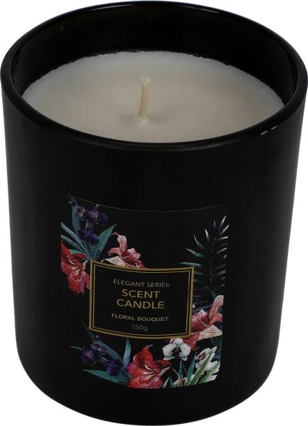 MINISO Elegant Series Scented Candle Floral Bouquet Black Candle
