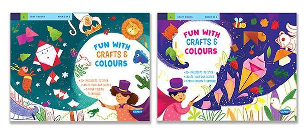 Navneet Fun With Crafts & Colours Book 1 & 2