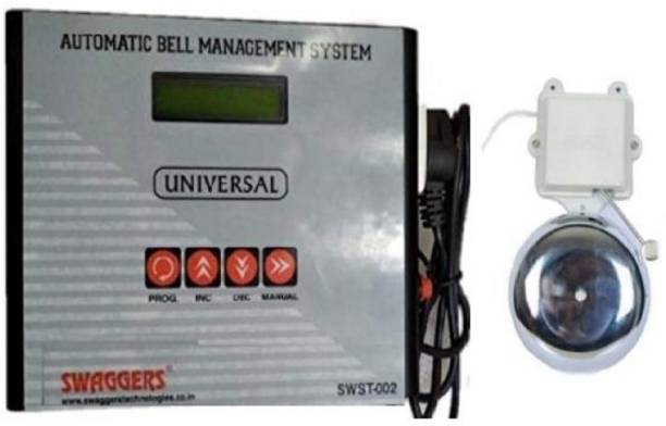 DRMS STORE Automatic School Bell Management System - Multipurpose Timer especially Designed for Schools, factories WITH THREE MODE PERIOD SET REGULAR,WINTER,EXAM Wired Door Chime