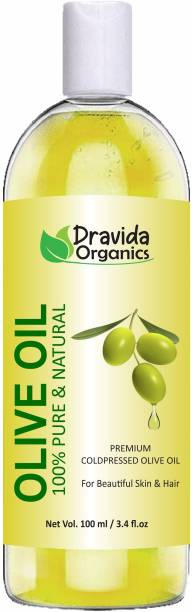 Dravida Organics Cold Pressed Olive Oil - 100%