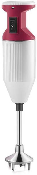 USHA 125 W White, Maroon Hand Blender