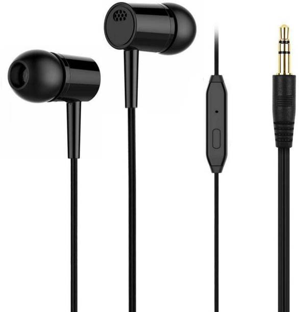 Meyaar AB Metal in-Ear Sport Headset with High Bass for All Smartphones Wired