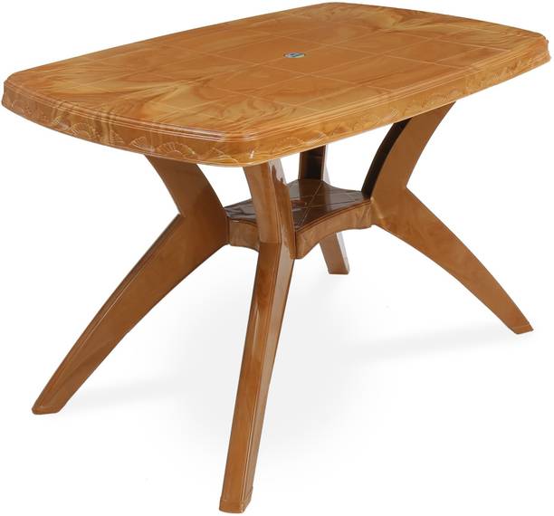 nav sajawat furniture Plastic 4 Seater Dining Table