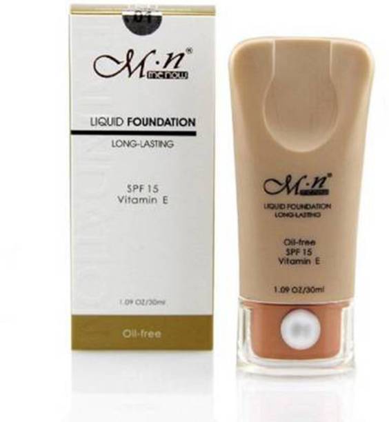 Menow MN Oil Free Long Lasting Liquid  Foundation