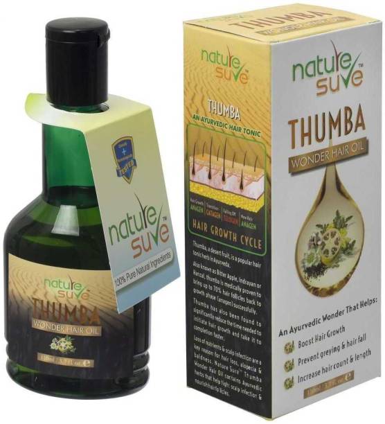 Nature Sure Thumba Hair Oil for Fast Action in Men and Women – 1 Pack (110ml) Hair Oil
