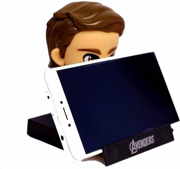 Elegant Lifestyle Super Hero Captain America Action Figure Limited Edition, Marvel Comics Character | Avenger Super-Soldier| Bobblehead for Office Desk, Study Table, Car Dashboard, Mobile Holder