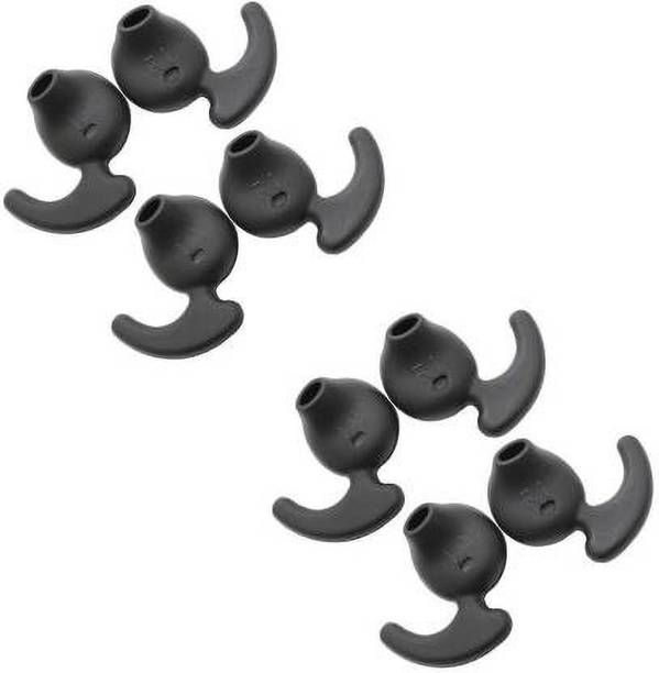 BBS TECH 8 Pcs (4 Pair) For S7 es black es In The Ear Headphone Cushion In The Ear Headphone Cushion