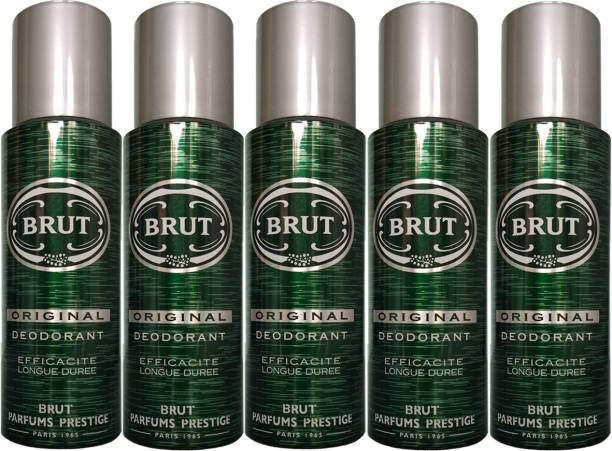 BRUT 5 Deodorant Spray  -  For Men