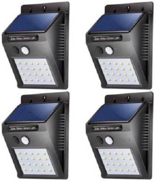 KRITAM LED Solar Light PIR Motion Sensor Wall lamp Infrared Outdoor Waterproof Garden Solar Light Set