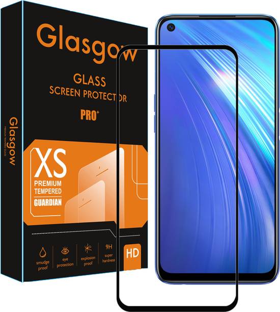 Glasgow Edge To Edge Tempered Glass for Realme 6, Realme 6i, Realme 7, Realme 7i, Realme Narzo 20 Pro