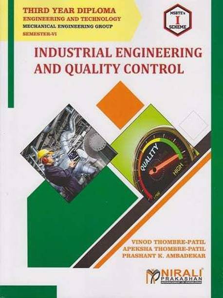Industrial Engineering and Quality Control Course Code 22657