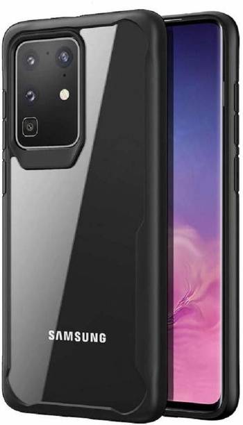 MOBILOVE Back Cover for Samsung Galaxy S20 Ultra | Four Corner Hybrid Soft PC Anti Clear Gel TPU Bumper Case