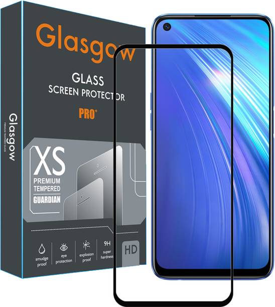 Glasgow Edge To Edge Tempered Glass for Realme 6, Realme 6i, Realme 7, Realme 7i, Realme Narzo 20 Pro
