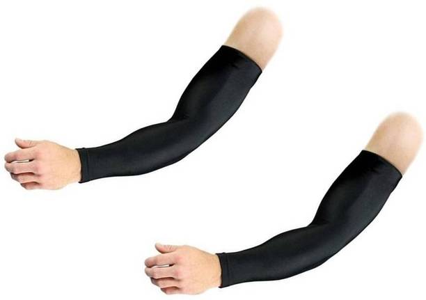 GLUCKLICH Cotton Arm Sleeve For Men & Women