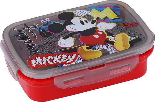 SKI SNAP LOCK STEEL 2 Containers Lunch Box