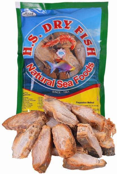 H.S Dry Fish Fish Dry Seer Fish (Surmi) 80g Cubes 80 g