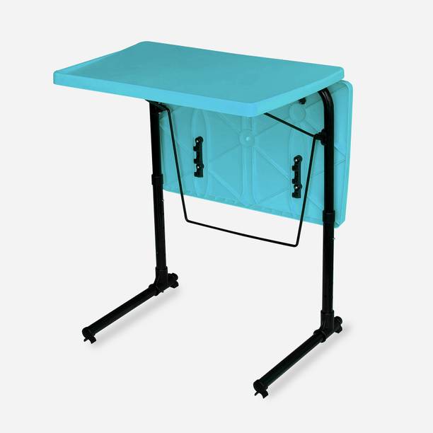 TABLE MAGIC 2.0 Double Top Aqua Blue Metal Portable Laptop Table