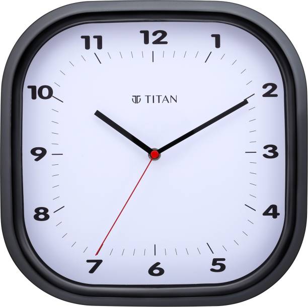 Titan Analog 28 cm X 28 cm Wall Clock