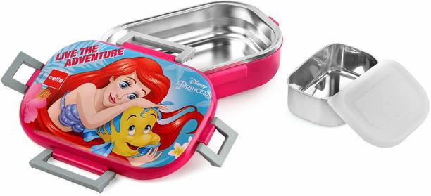 cello KIDS INSULATED FEAST DELUXE LUNCH BOX 1 Containers Stainless Steel School Lunch Box