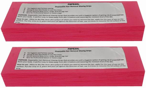 PMPEARL Hair Removal Waxing Strips Strips