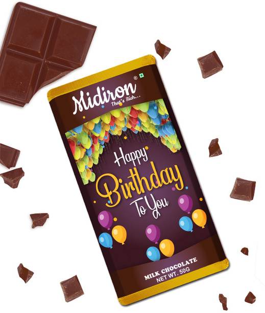 मिंडफिड Happy Birthday To You Birthday Wishes Chocolate Bar बार
