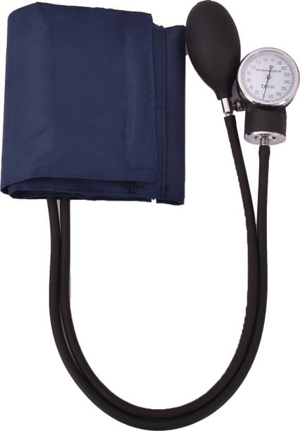 RCSP Blood pressure monitor Manual bp sphygmomanometer for doctors blue & Black color IMP BP Bp Monitor
