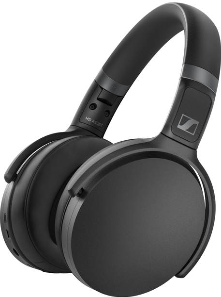 Sennheiser HD 450BT (ANC) Bluetooth 5.0 Wireless Over Ear Headphone with Mic, 30h Battery Bluetooth