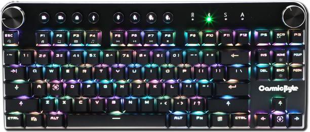 Cosmic Byte CB-GK-14 Sirius Bluetooth, Wired USB Tenkeyless Gaming Keyboard