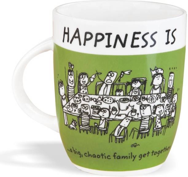 CLAY CRAFT Can be used to gift to you loving family members Ceramic Coffee Mug