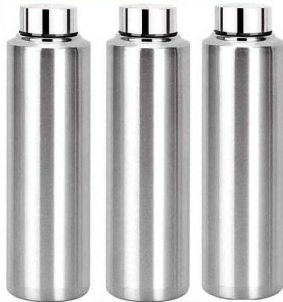 AKG Stainless Steel Fridge Water Bottle/Refrigerator Bottle/Thunder (1000 ML) 1000 ml Bottle