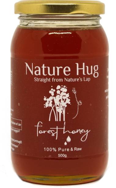 Nature Hug Natural Unprocessed Multi-Floral Raw Forest Honey- 500g