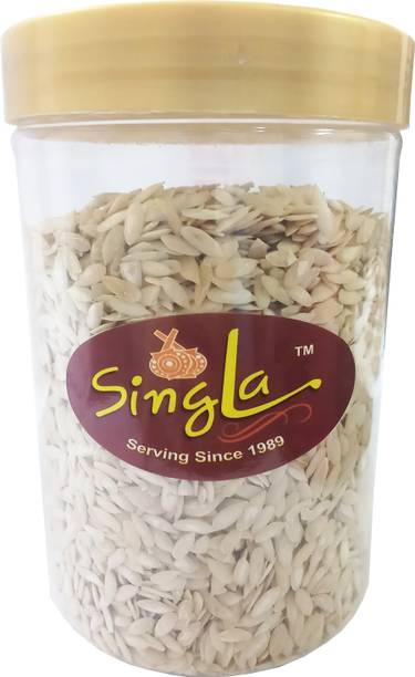 Singla Barik Premium Sorted Watermelon Seeds, Tarbuj Beej, Barik Magaz, Magaz 440 Grams Watermelon Seeds