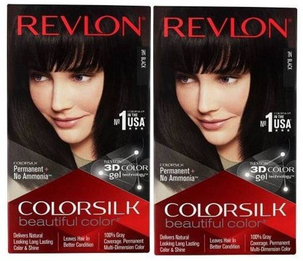 Revlon Colorsilk Hair Color (Black 1N) , 1N
