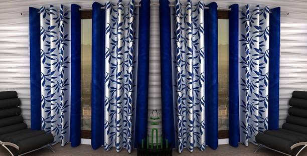 Goodrik 214 cm (7 ft) पॉलिएस्टर दरवाज़ा पर्दा (4  का पैक)