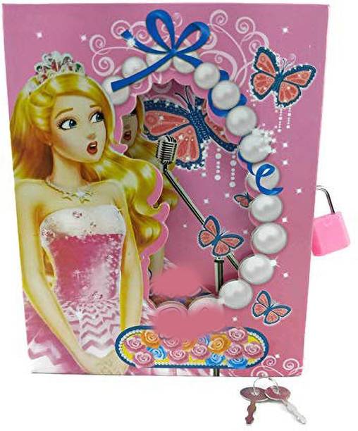 TECHNOCHITRA ANGEL DESIGN PERSONAL LOCK DIARY Regular Diary single 65 Pages