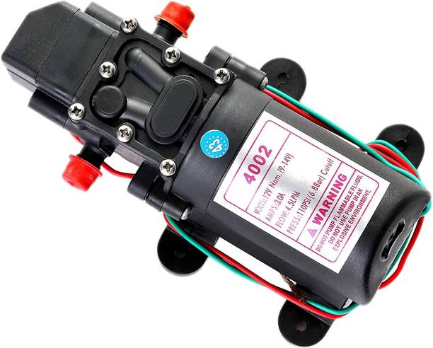 बलराम 4.5 LPM 12 Volt DC Motor + Automatic Pressure Control Switch High-pressure Booster डायाफ्राम वॉटर पम्प
