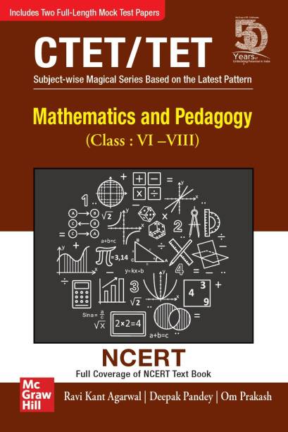 Mathematics and Pedagogy For CTET/TET | For Class : VI-VIII | Full Coverage of NCERT Textbook | CTET Paper 2