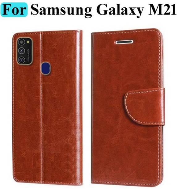 Mashgul Flip Cover for Samsung Galaxy M21
