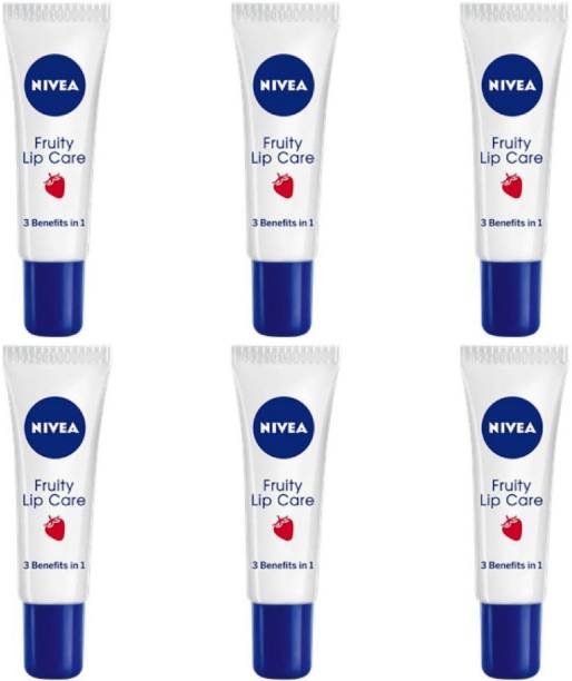 NIVEA Fruity Lip Care #6 (With 3 Milk Delight 8ml) Fruit