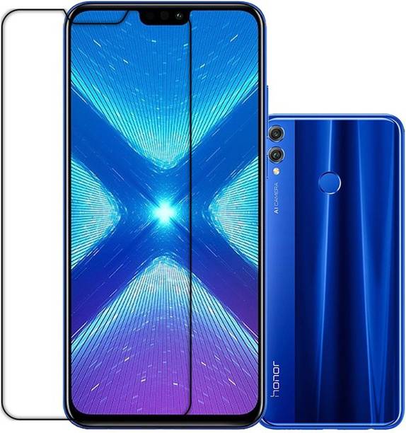 LIGHTWINGS Front and Back Tempered Glass for Honor 8X