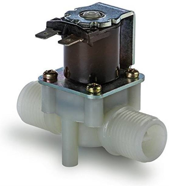 Parijata 1/2 Inch Inlet/Outlet Diaphragm Solenoid Valve for Water Purifiers, Agricultulture, Irrigation, Hydroponics, Aquaponics, Aquarium (24V DC) Automatic Control Valves