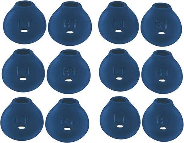 Newvent 12 Pcs (6 Pair) for s6 Samsung Level u Earbuds Blue,Earbuds for Level u In The Ear Headphone Cushion
