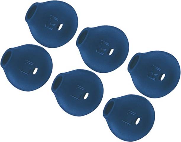 Hoppokart 6 Pcs (3 Pair) earphone earbuds Blue In The Ear Headphone Cushion