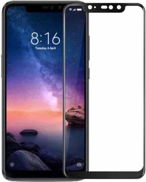 Juberous Edge To Edge Tempered Glass for Mi Redmi Note 6 Pro