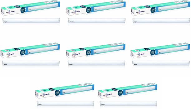 Wipro 10 Watt LED tubelight Batten (Color-White/6500K,Size: 2 feet)- Pack of 8 10 W 54 cm Tube Light