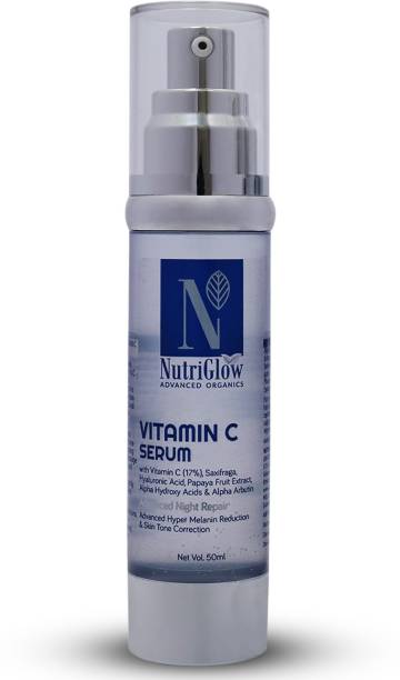 Nutriglow Advanced Organics Vitamin C Serum |Skin Clearing Serum |Anti Aging Skin Repair |Face Serum