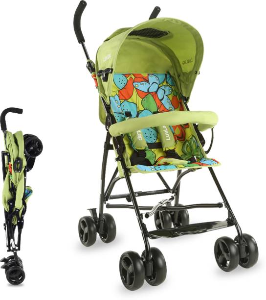 LuvLap tutti frutti baby stroller-green Stroller